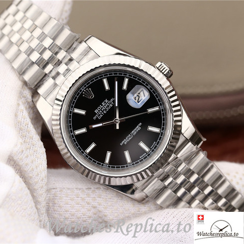 Swiss Rolex Datejust 126334-0018 Stainless steel strap 41MM - WatchesReplica.is