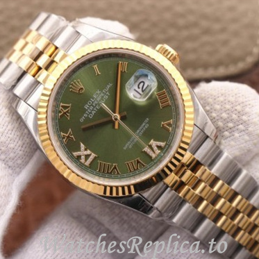 Swiss Rolex Datejust Replica 126233 Stainless steel strap 36MM - WatchesReplica.is