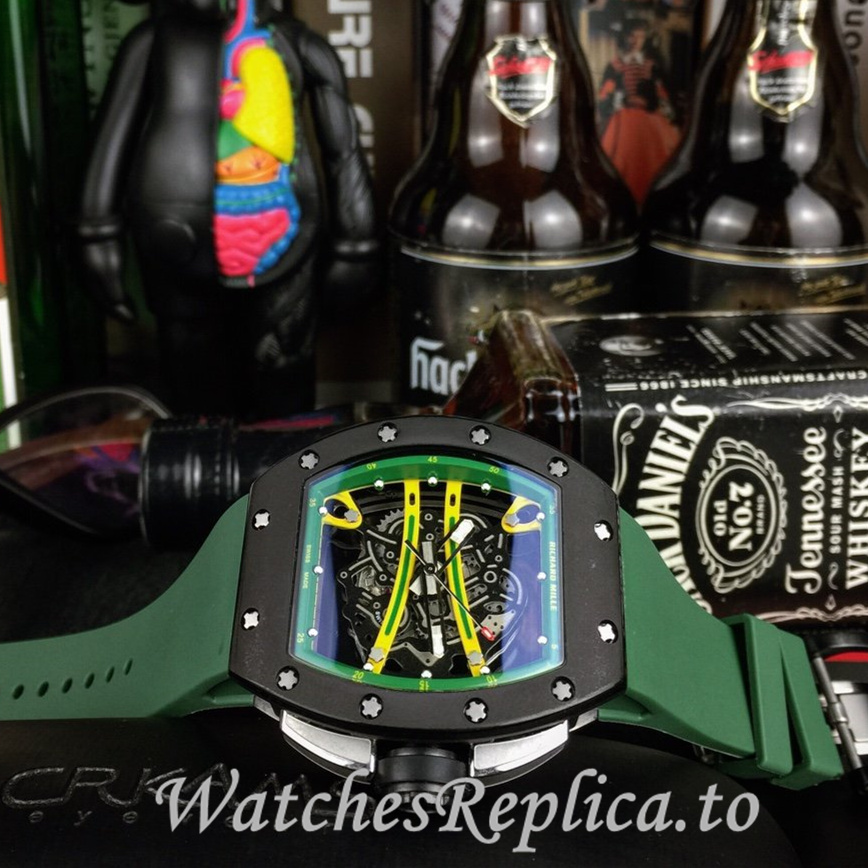 Richard Mille Replica RM61-01 Rubber strap 50MM - WatchesReplica.is