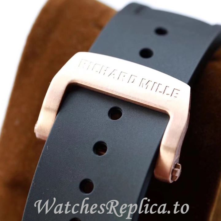 Richard Mille Replica RM052 Rubber strap 50MM - WatchesReplica.is