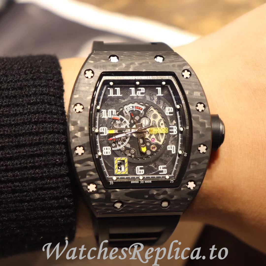 Richard Mille Replica RM030 Rubber strap 50MM - WatchesReplica.is