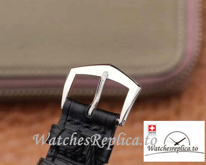 Swiss Patek Philippe Calatrava Replica 5227 Black Strap 39MM×10.2MM - WatchesReplica.is