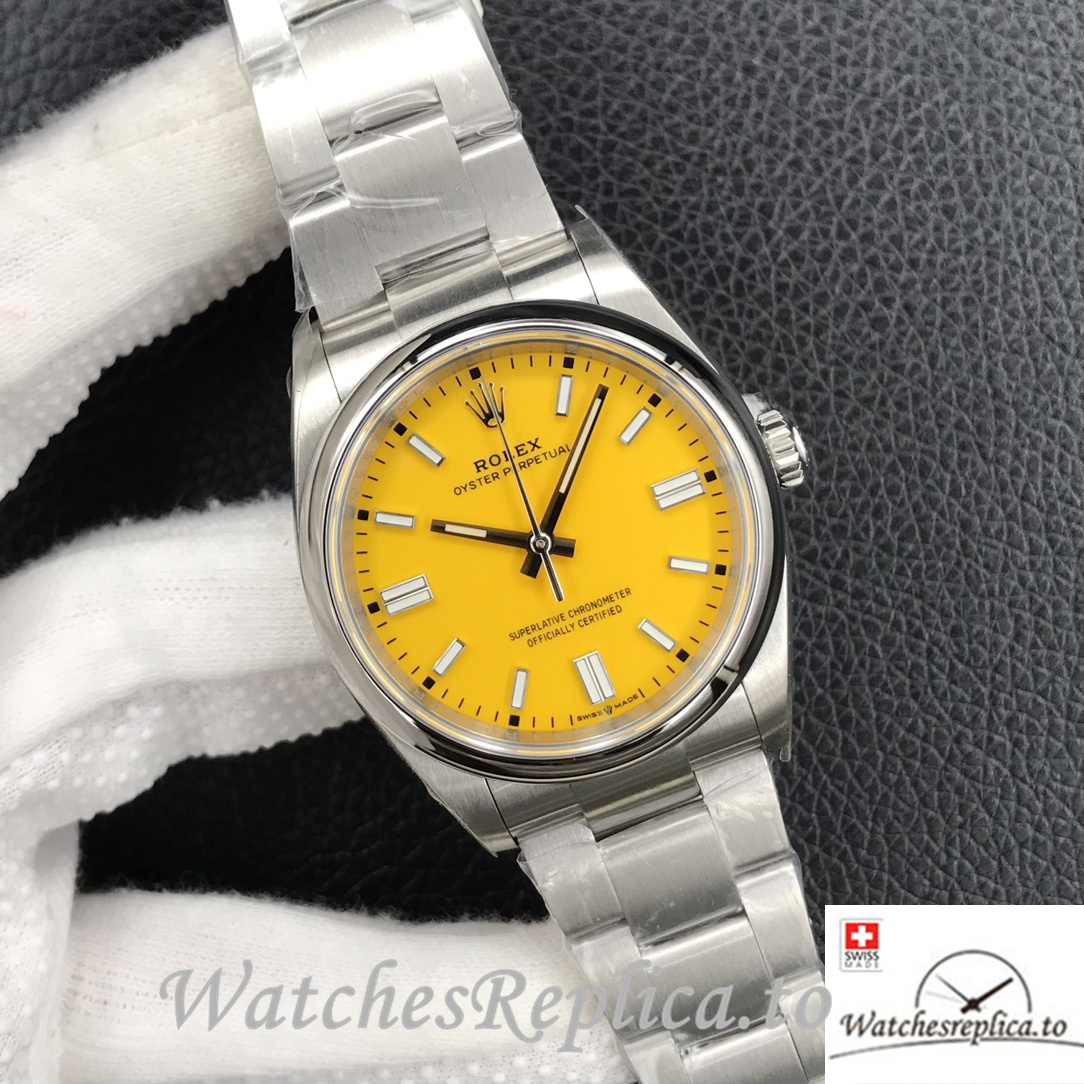 Swiss Rolex Oyster Perpetual Replica 126000 Stainless steel strap 36MM - WatchesReplica.is
