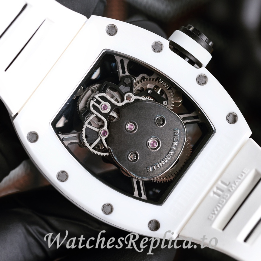 Richard Mille Replica RM052 Rubber strap 50MM - WatchesReplica.is