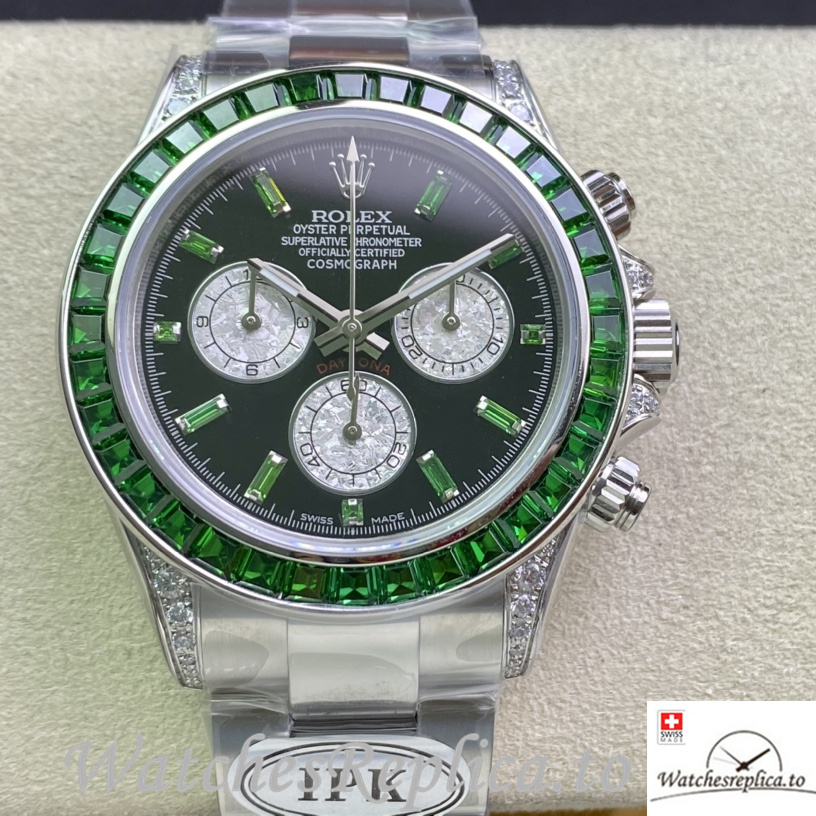 Swiss Rolex Daytona 116598RBOW Replica Stainless steel strap 40MM - WatchesReplica.is