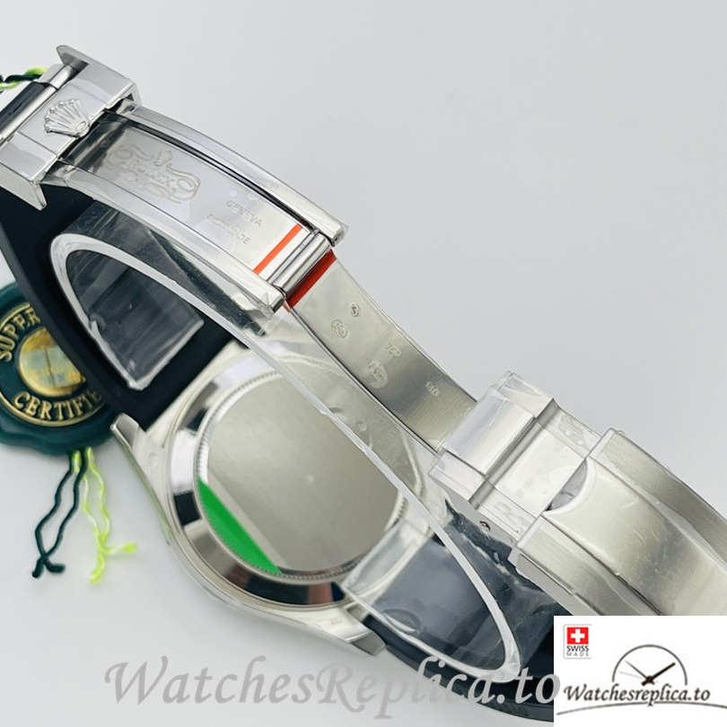 Swiss Rolex Daytona Replica 116599 Rubber strap 40MM Diamonds Dial Red - WatchesReplica.is