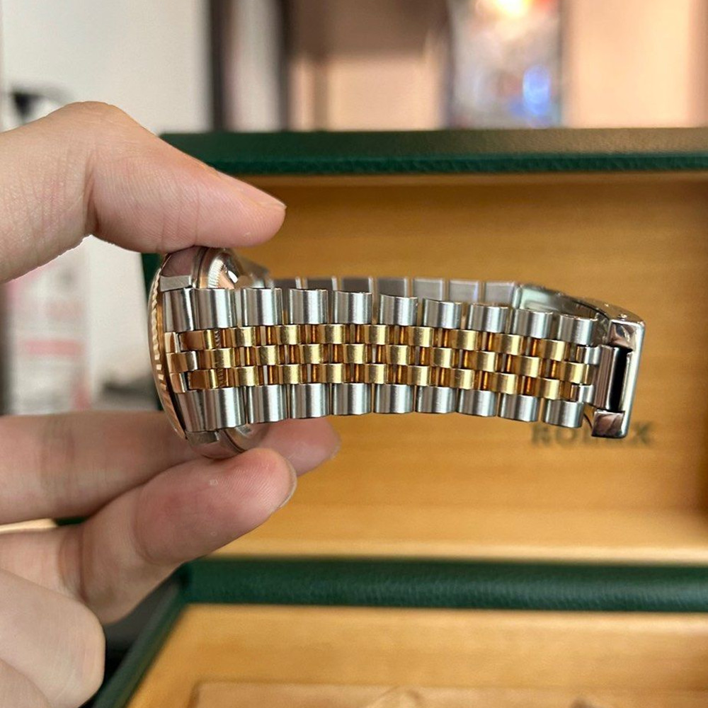 Rolex Datejust White Dial 16233 - WatchesReplica.is