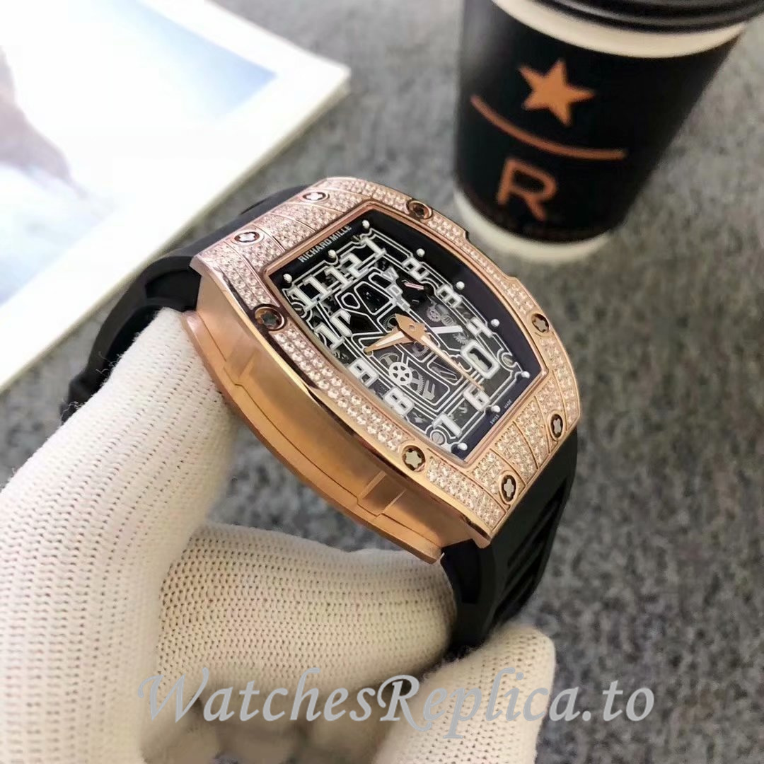 Richard Mille Replica RM67-01 Rubber strap 48MM - WatchesReplica.is