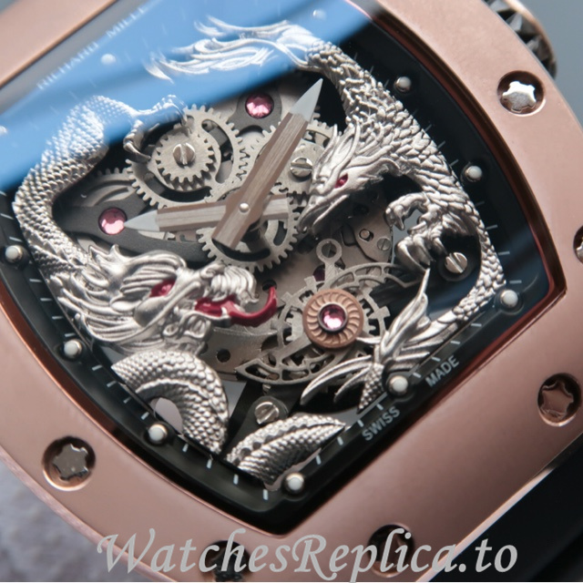 Richard Mille Replica RM57-01 Rubber strap 50MM - WatchesReplica.is