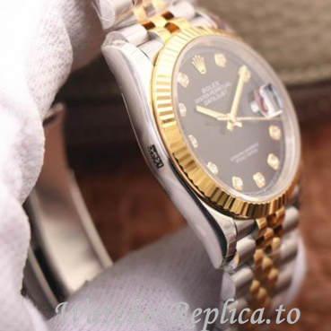 Swiss Rolex Datejust Replica 126233 Stainless steel strap 36MM - WatchesReplica.is