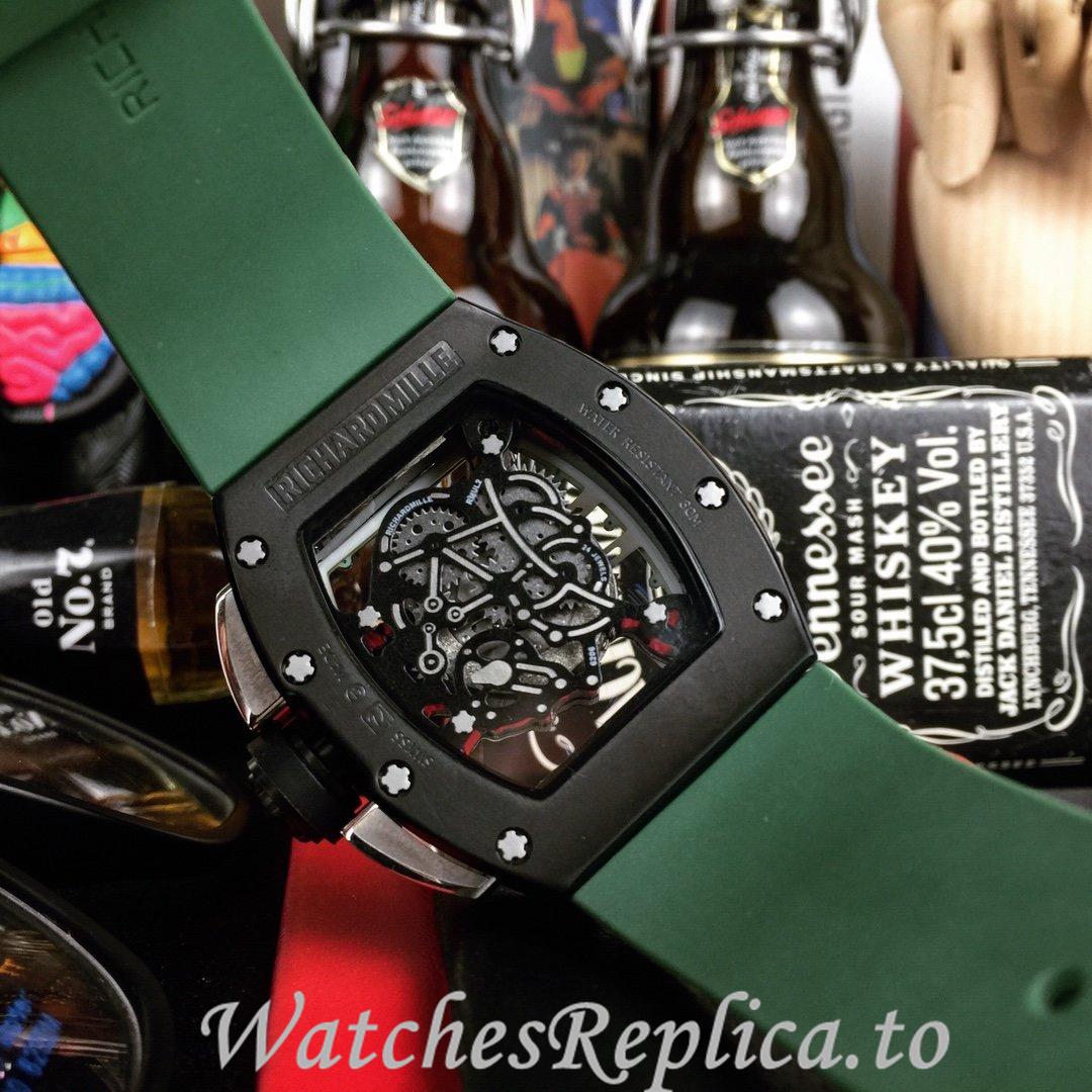 Richard Mille Replica RM61-01 Rubber strap 50MM - WatchesReplica.is