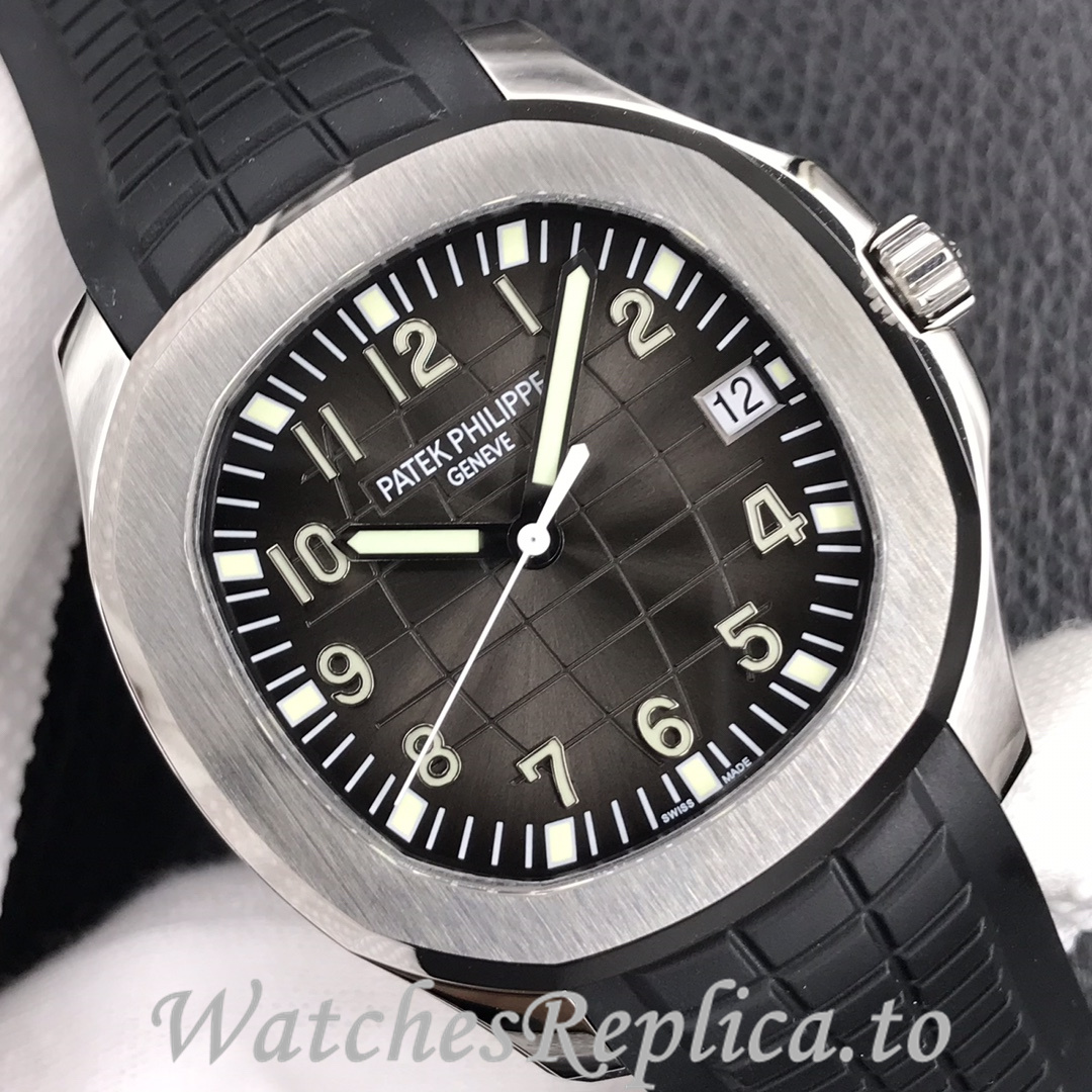 Patek Philippe Replica Aquanaut 5167 Rubber strap 40MM - WatchesReplica.is