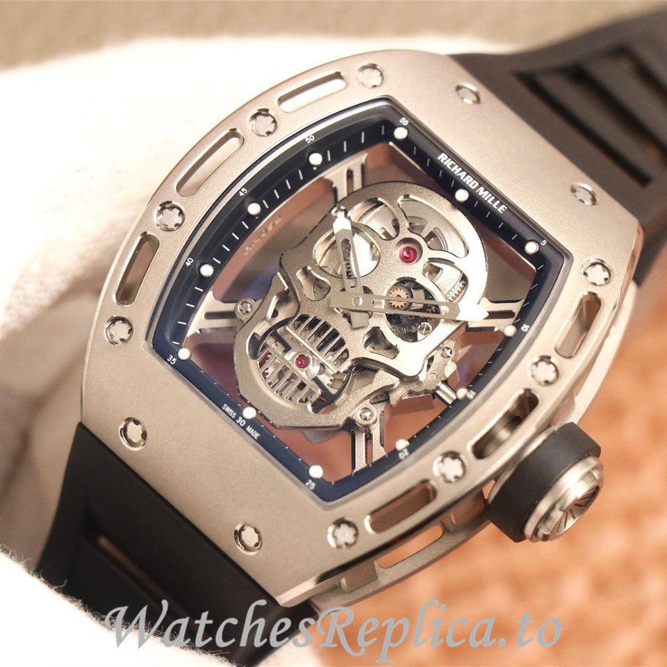 Richard Mille Replica RM052 Rubber strap 50MM - WatchesReplica.is
