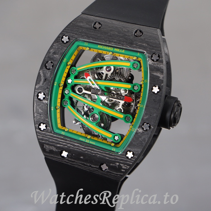 Richard Mille Replica RM59-01 Rubber strap 51MM - WatchesReplica.is