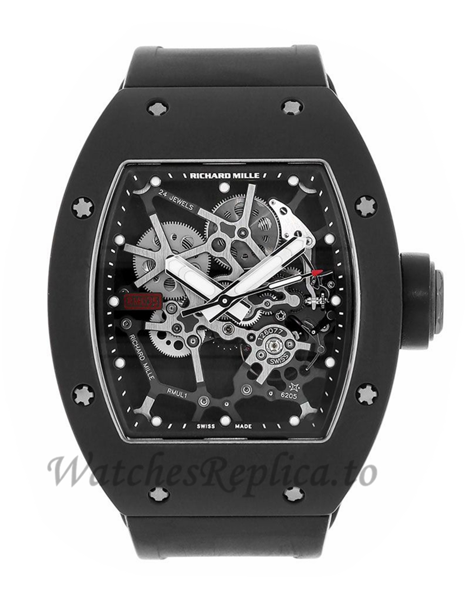 Richard Mille Replica RM035 Baby Nadal Aluminum Ultra-Light 48MM Watch RM035 36612 - WatchesReplica.is