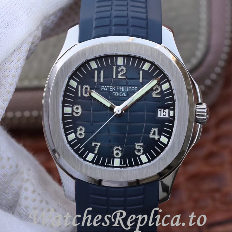 Patek Philippe Replica Aquanaut Rubber strap 40MM - WatchesReplica.is