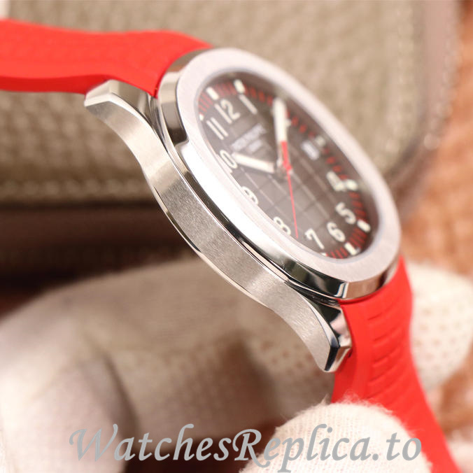 Patek Philippe Replica Aquanaut Rubber strap 42MM - WatchesReplica.is