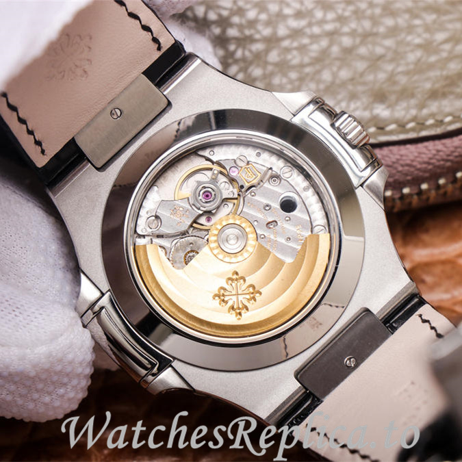 Patek Philippe Replica Nautilus 5726 Leather strap 40.5MM - WatchesReplica.is