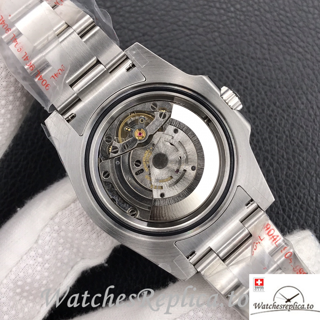 Swiss Rolex GMT-Master Replica 116759 Stainless steel strap 40MM - WatchesReplica.is
