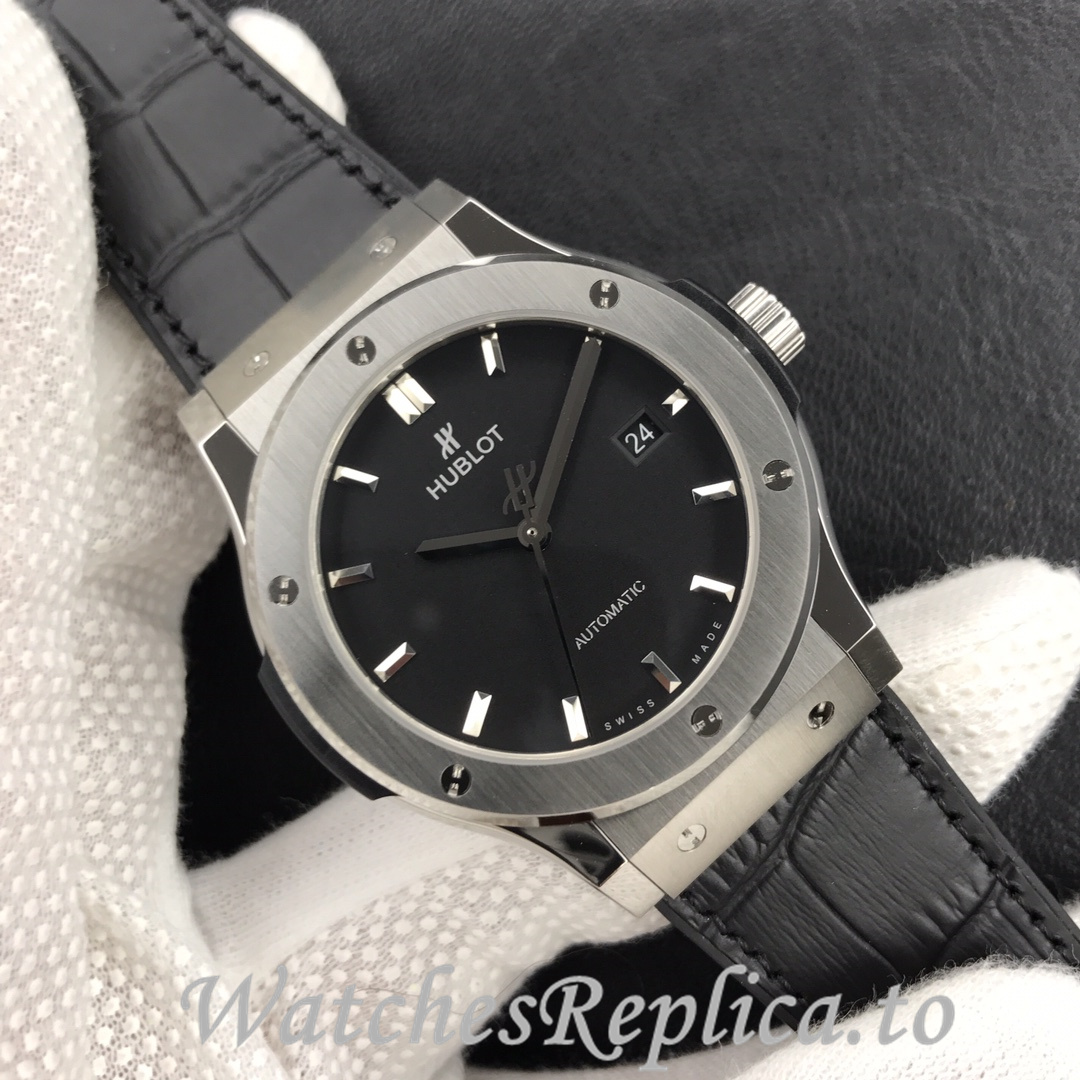Hublot Replica Classic Fusion Series Leather strap 42MM - WatchesReplica.is
