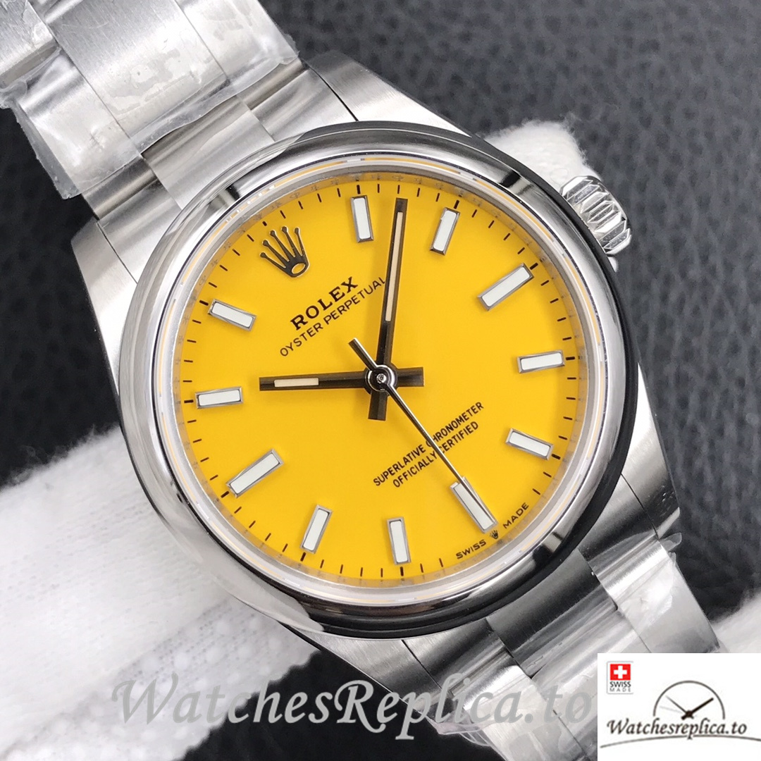 Swiss Rolex Oyster Perpetual Replica 277200 Stainless steel strap 31MM - WatchesReplica.is