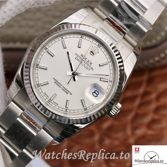 Swiss Rolex Datejust 126334-0009 Stainless steel strap 41MM - WatchesReplica.is