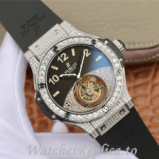Hublot Replica Big Bang Rubber strap 44MM - WatchesReplica.is