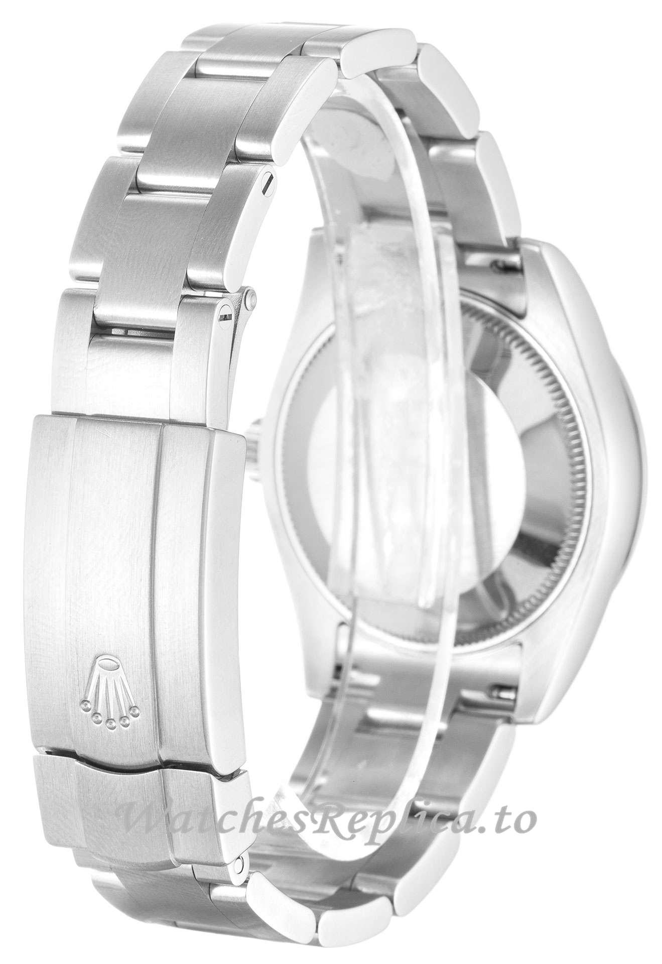 Rolex Lady Oyster Perpetual Black Dial 177200-31 MM - WatchesReplica.is