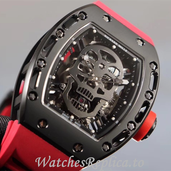 Richard Mille Replica RM052 Rubber strap 50MM - WatchesReplica.is