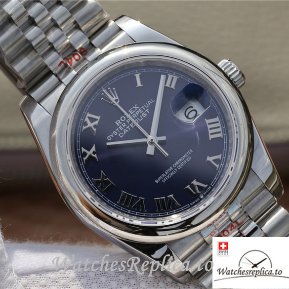 Swiss Rolex Datejust Replica 116200 Stainless steel strap 36MM - WatchesReplica.is