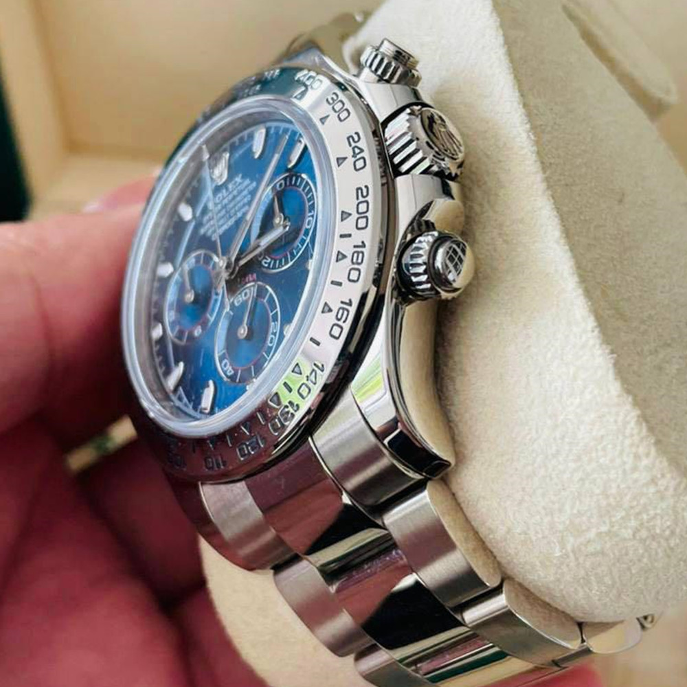 Replica Rolex Daytona Blue Dial 116509 - WatchesReplica.is