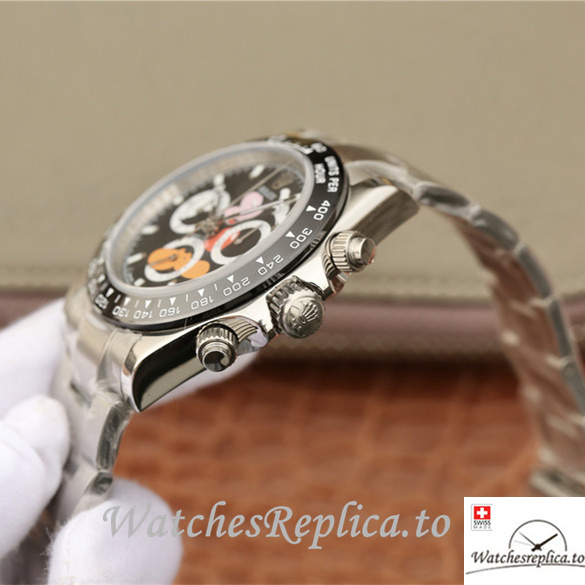 Swiss Rolex Daytona Replica 116598RBOW Stainless steel strap 40MM - WatchesReplica.is