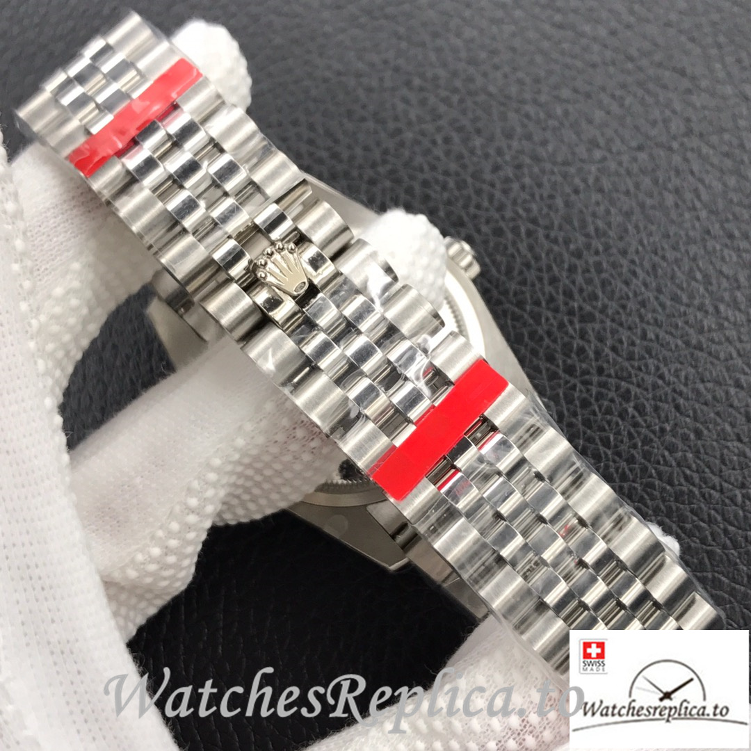 Swiss Rolex Datejust 126334 Replica Stainless steel strap 41MM - WatchesReplica.is