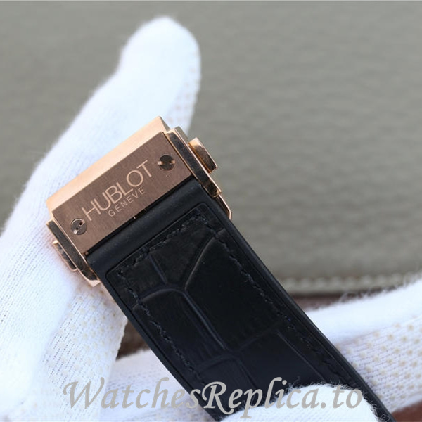 Hublot Replica HUBLOT Leather strap 42MM - WatchesReplica.is