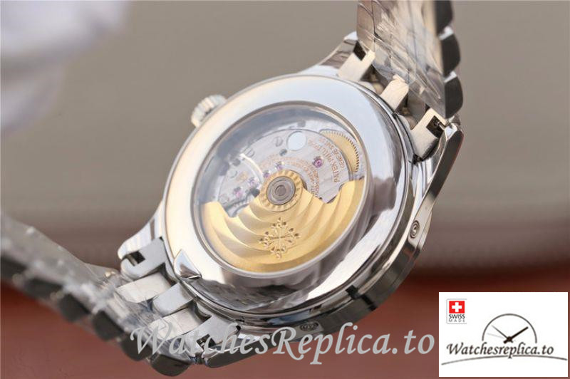 Swiss Patek Philippe Complications Annual Calendar Replica 5396G Stainless Steel Strap 42MM - WatchesReplica.is