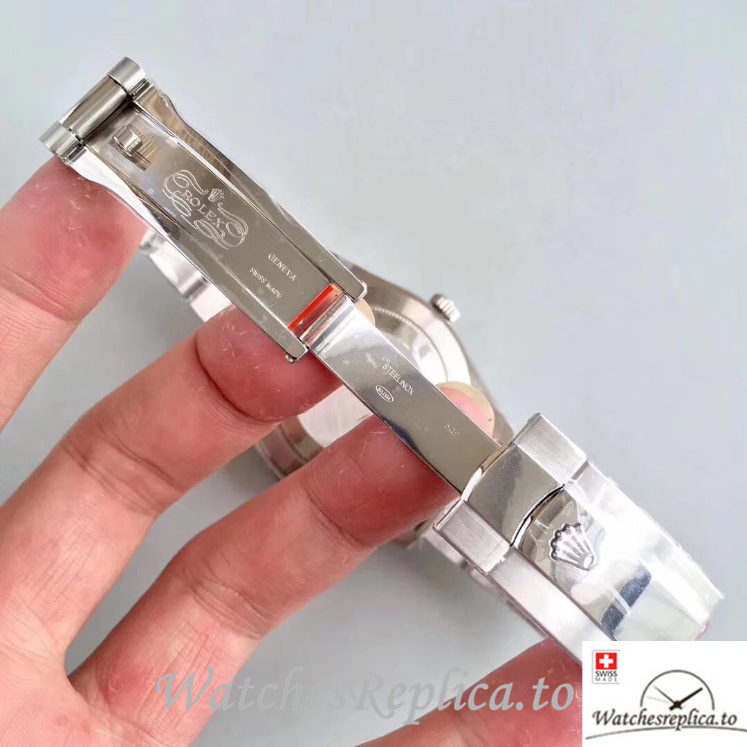 Swiss Rolex Datejust Replica 116200 Stainless steel strap 36MM - WatchesReplica.is