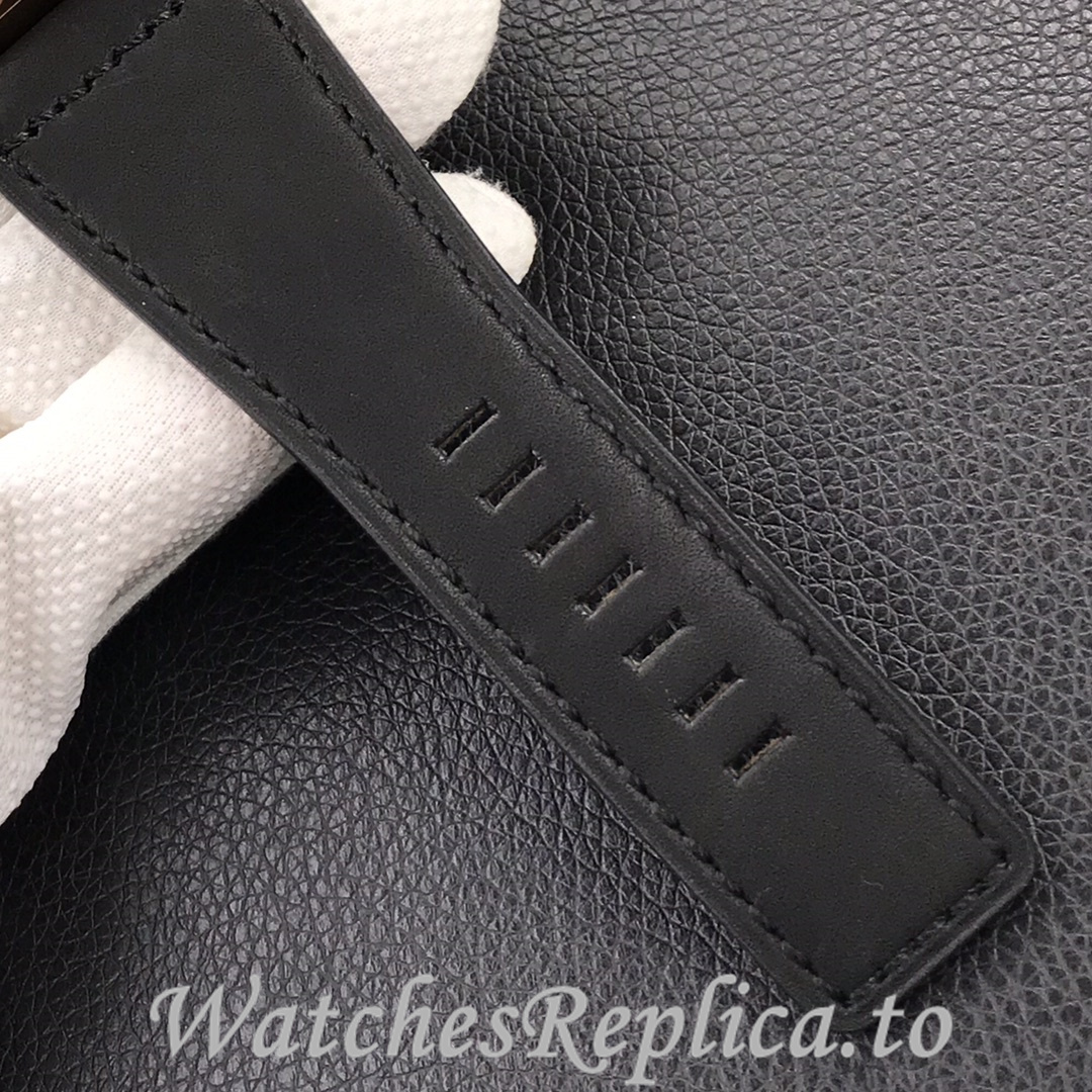 Bell Ross Replica BR 03 BR0392-D-G-BR/SCA Leather strap 42MM - WatchesReplica.is