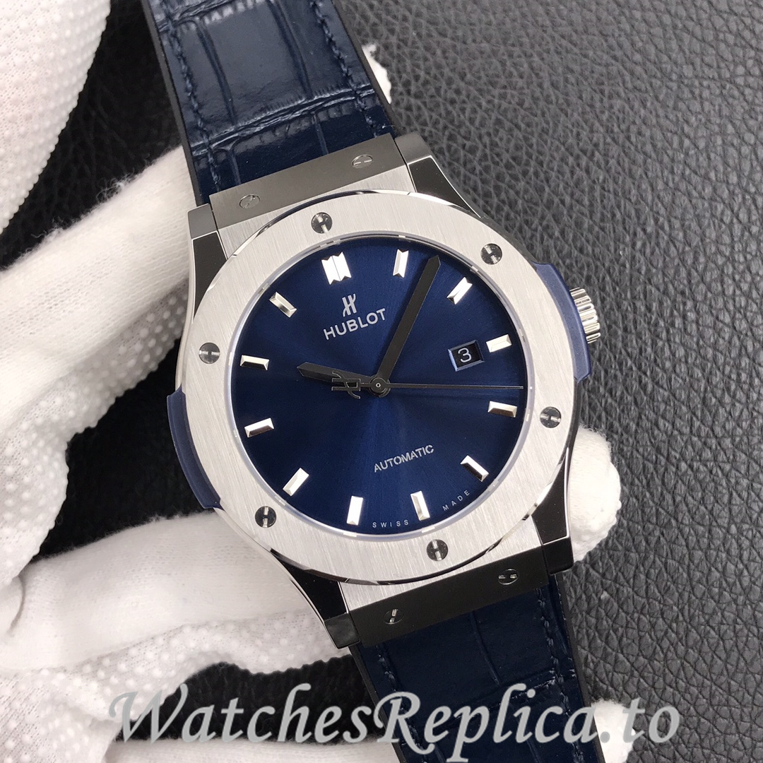 Hublot Replica Classic Fusion Series Leather strap 45MM - WatchesReplica.is