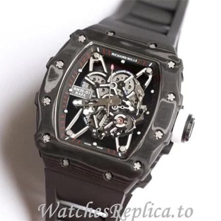 Richard Mille Replica RM35-01 Rubber strap 50MM - WatchesReplica.is