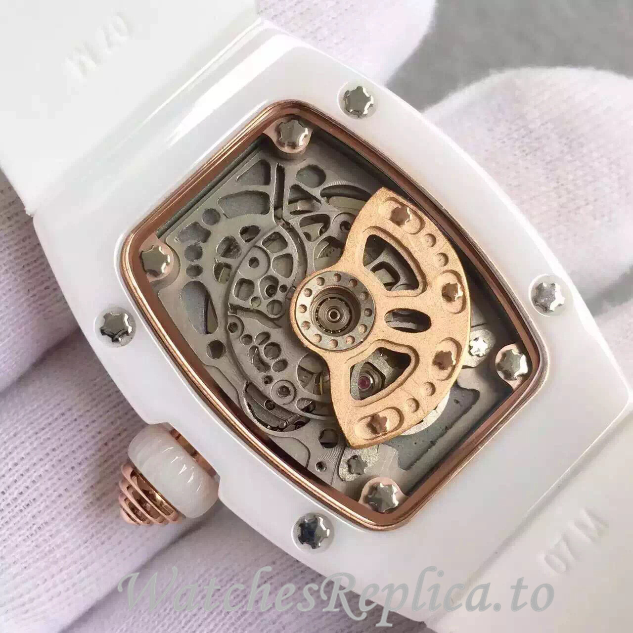 Richard Mille Replica RM07-01 Rubber strap 45MM - WatchesReplica.is