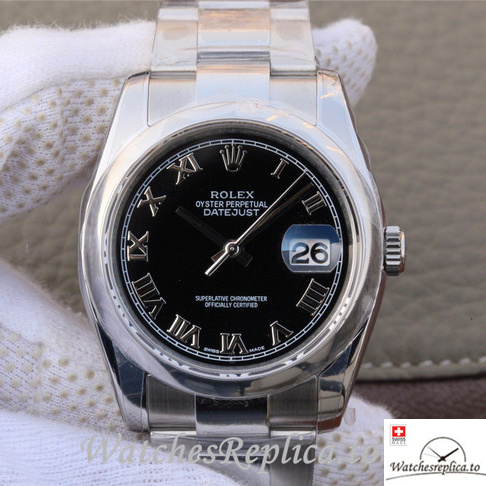Swiss Rolex Datejust 116234 Stainless steel strap 36MM - WatchesReplica.is