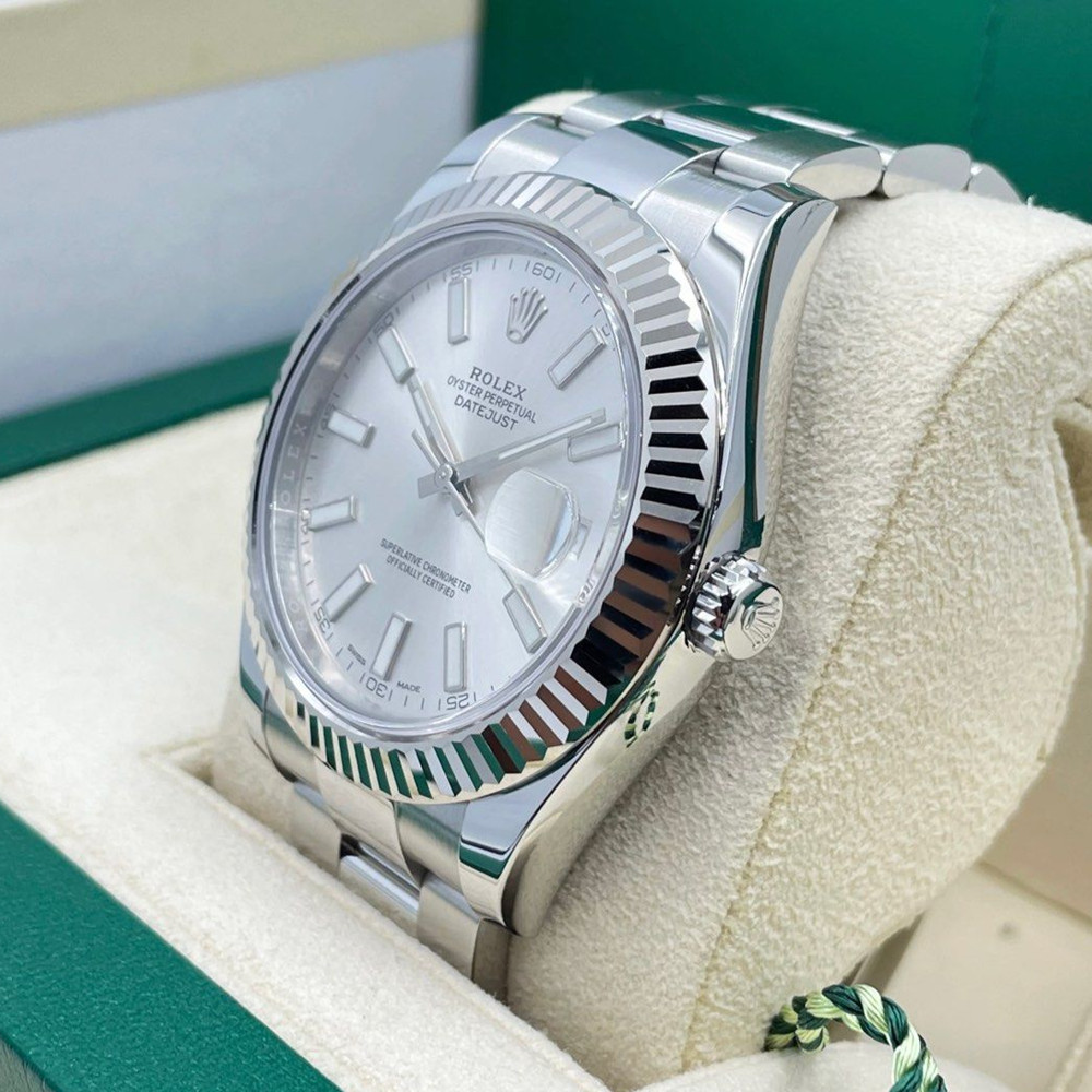 Rolex Datejust II Silver Dial 116334 - WatchesReplica.is