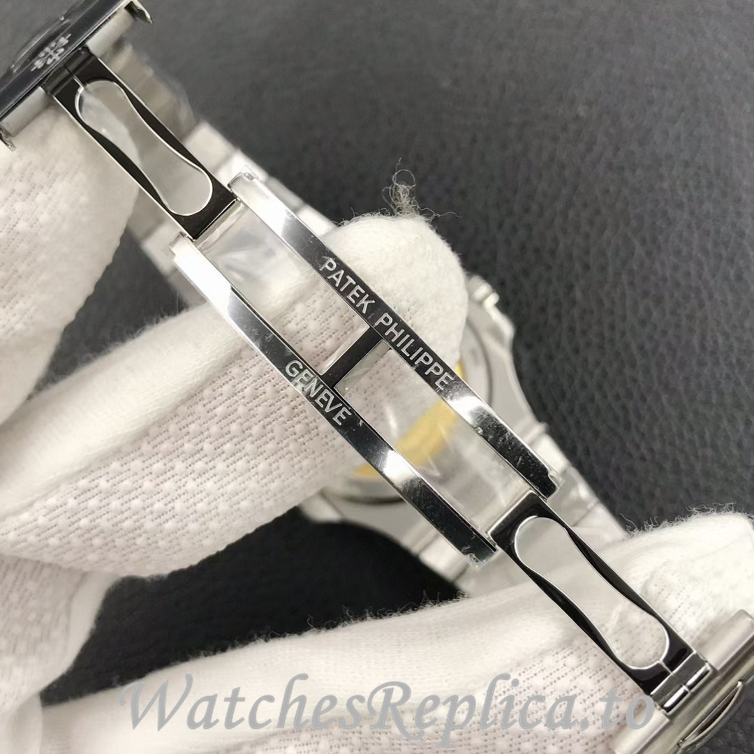 Patek Philippe Replica Nautilus 5713 Stainless steel strap 40MM - WatchesReplica.is