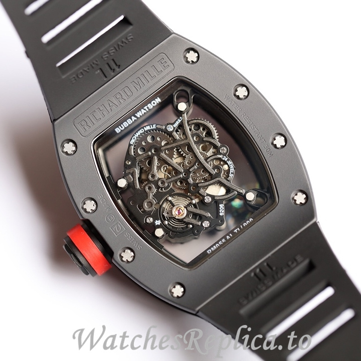 Richard Mille Replica RM055 Rubber strap 50MM - WatchesReplica.is
