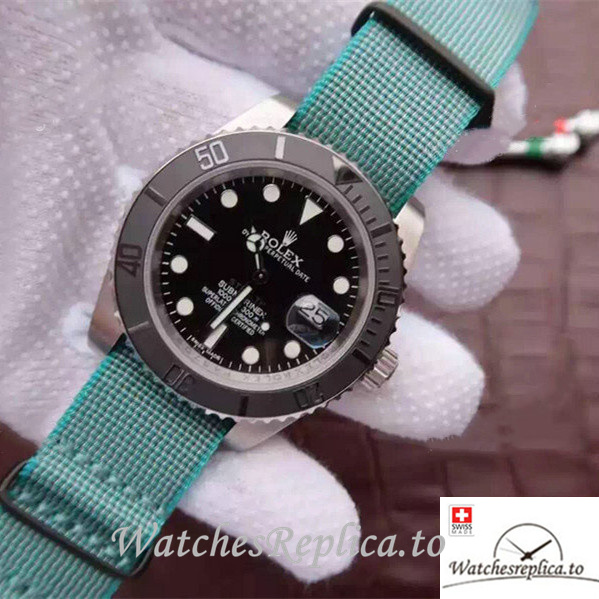 Swiss Rolex Yacht Master Replica 268655 Nylon strap 40MM - WatchesReplica.is