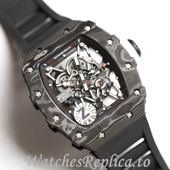 Richard Mille Replica RM35-02 Rubber strap 50MM - WatchesReplica.is