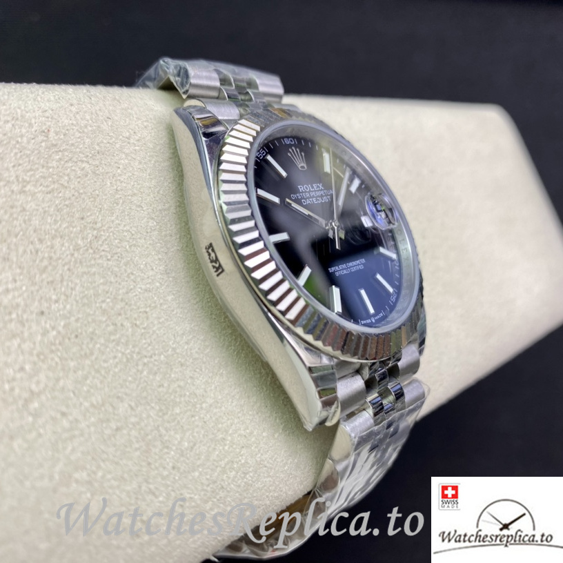 Swiss Rolex Datejust Replica 126331 Stainless steel strap 41MM - WatchesReplica.is