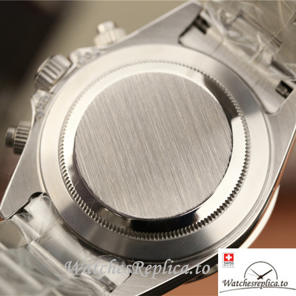 Swiss Rolex Daytona Replica 116598RBOW Stainless steel strap 40MM - WatchesReplica.is