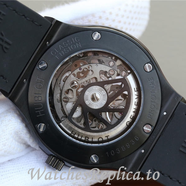 Hublot Replica HUBLOT Leather strap 42MM - WatchesReplica.is