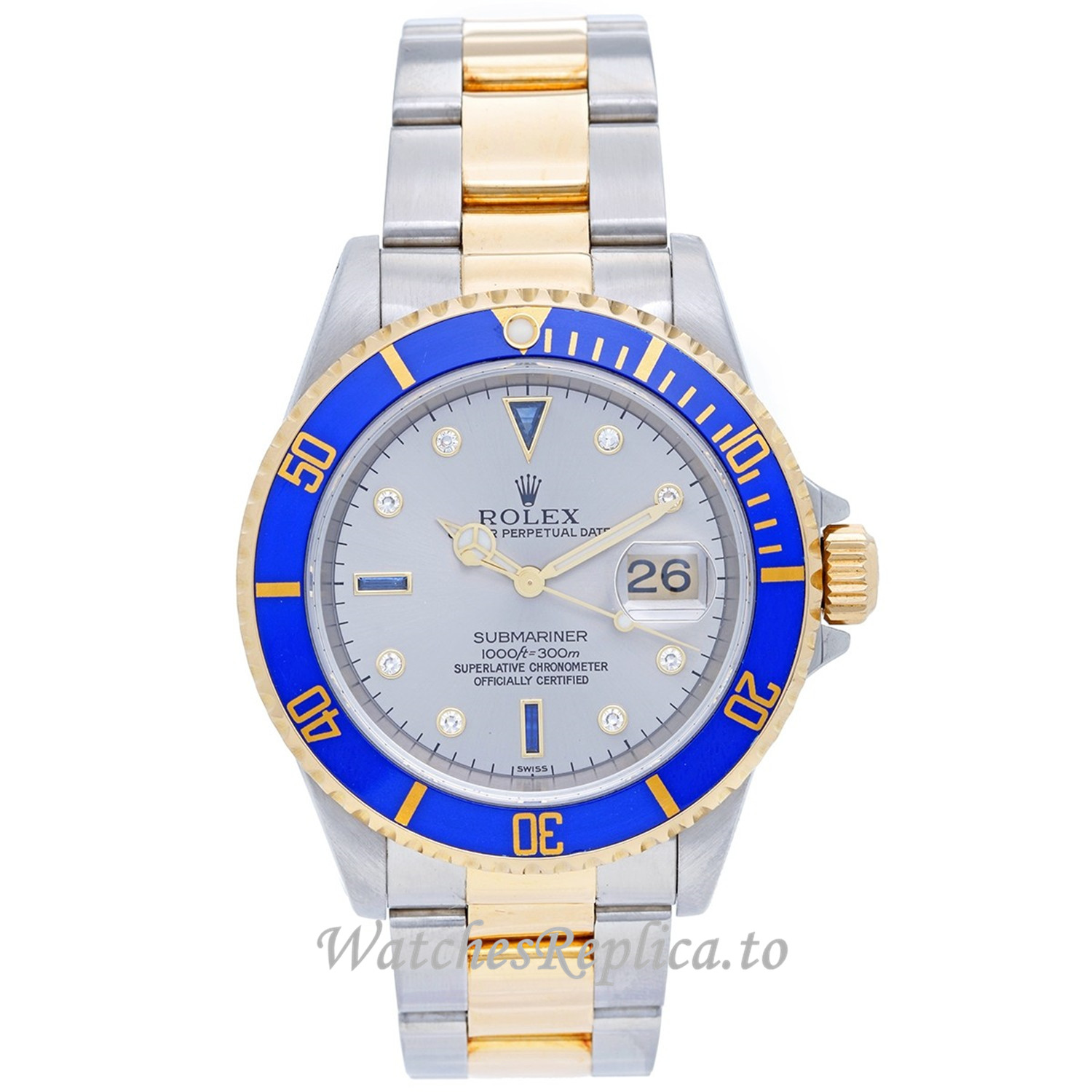 Rolex Submariner 16613 40MM - WatchesReplica.is